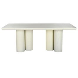 Mesa Comedor Moderno DKD Home Decor Blanco 100 x 76 x 200 cm