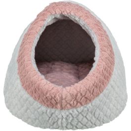 Cueva para gato Trixie Kaline Mio Gris Rosa oscuro 35 x 26 x 41 cm