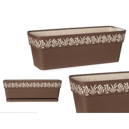 Jardinera Plastico 50Cm Gaia Marron Stefanplast (12 Unidades) Precio: 89.49999982. SKU: B1769HBGA8