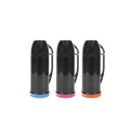 Thermosport Termo Plástico con Taza 1.80L - Colores O/P/B (6 Unidades)