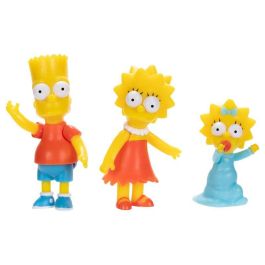 JAKKS PACIFIC Blister 7 figuras Familia Los Simpsons 6cm
