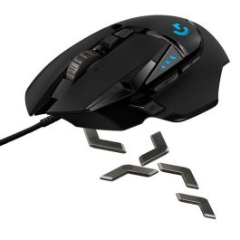 Logitech 910-005471 Mouse para Gaming G502 Hero Sensor Óptico HERO 16K, 11 Botones, RGB LIGHTSYNC, Peso Ajustable