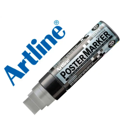 Artline EPP-20 Rotulador Para Carteleria Punta Rectangular 20 mm Color Plata Precio: 13.6004. SKU: B14WADJVL2
