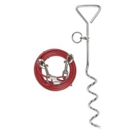Kerbl Correa de Sujeción con Ancla Espiral para Perros y Mascotas, Uso Exterior Precio: 23.50000048. SKU: B1ARVYMM88