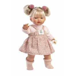 Muñeca roberta llorona con cuerpo de tela 33cm. con sonido