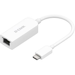 D-Link DUB-E250 - Adaptador Ethernet USB-C 2.5G para Portátil/PC, Conectividad Multi-Gigabit, Instalación Automática