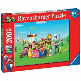 Ravensburger RAV4005556129935 Puzzle SUPER MARIO XXL de 200 piezas - Las aventuras de Super Mario - Juego educativo +8 años