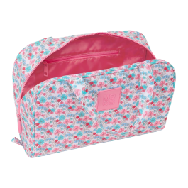 Neceser de Viaje Moos Flores Multicolor 31 x 14 x 19 cm