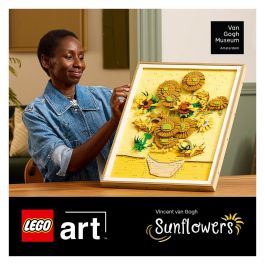 Lego 31215 Vincent van Gogh Girasoles - Arte mural, Construcción para adultos
