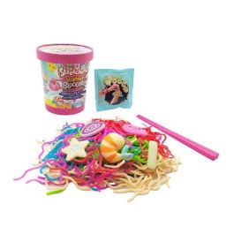 Juego ramen noodles, mezcla el polvo con agua y se transforma en slime de colores - modelos surtidos Juego ramen noodles, mezcla el polvo con agua y se transforma en slime de colores - modelos surtidos