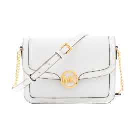 Bolso Bandolera Michael Kors Leida Blanco 23 x 16 x 7 cm Precio: 160.49999988. SKU: B1K6CD4PY4