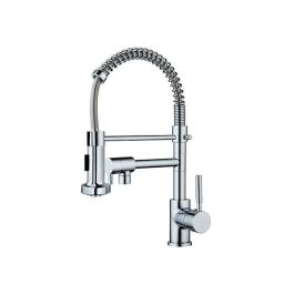 Grifo de cocina mezclador ROUSSEAU Mini Stoli - Con ducha de mano - Cromo