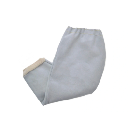 Faru Manguito para Soldador de Cuero al Cromo, Puño Elástico y Cordón, Protección Brazo, 110x135x360 mm