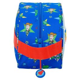 SAFTA Neceser Good Vibes Toy Story Disney Pixar Adaptable a Carro Portamochilas Asa de Mano 22x10x27cm