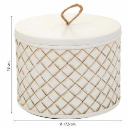 Caja-Joyero Alexandra House Living Blanco Poliresina 17 x 13 x 17 cm