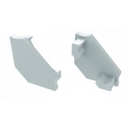 Tapón Final Perfíl Tipo C - Plástico Blanco Precio: 0.49999983. SKU: 15096781996419