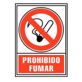 Archivo 2000 Señal "Prohibido Fumar" 210x297 mm Pp 700 Micras Blanco-Rojo Precio: 2.8900003. SKU: BIX01C6174-02RJ