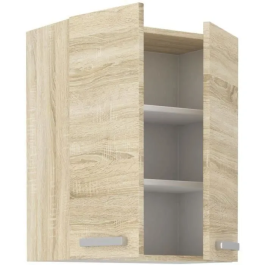 LASSEN Mueble alto 2 puertas batientes Roble Sonoma 60x31.6x72 cm