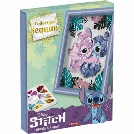 Juego creativo - LANSAY - Colección de lentejuelas - STITCH & ANGEL - A partir de 7 años Precio: 34.50000037. SKU: B1A5QMM4N8