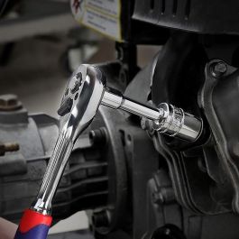 Workpro Juego de Llaves de Vaso 14 Piezas 1/4" Acero Cromo Vanadio Incluye Carraca y Barra Extensión