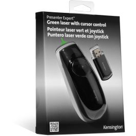 Kensington Presentador Inalámbrico USB con Puntero Láser Verde y Alcance de 45M