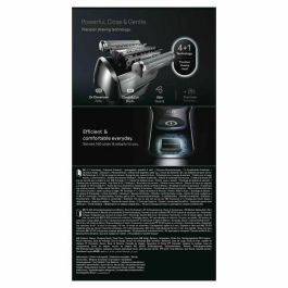 Braun BRA8700216554404 Afeitadora eléctrica Serie 8 Negra 60 minutos de autonomía Carga rápida en 5 minutos