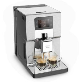 Krups EA 877 D Intuition Experience+ Máquina espresso, 3L, Granos de café, Molinillo, 15 bar, 1550W, Negro, Acero