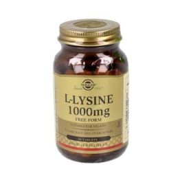 Solgar L-Lisina 1000 mg Aminoácido Esencial Forma Libre 50 Comprimidos Vegano Sin Azúcar, Sal ni Almidón Precio: 14.4999998. SKU: B16HNFDP3Z