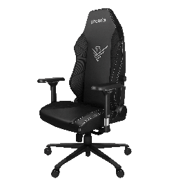 Phoenix technologies Silla Gaming Monarch XL Cuero Ergonómica Premium, Base Aluminio, Reposabrazos 4D, Reclinable 165°, Diseño Robusto para Sesiones Prolongadas