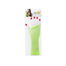 Guantes Rejilla Verde Mujer Adulto Guantes Rejilla Verde Mujer Adulto