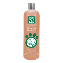 Men For San Champú Aceite de Visón 1L para Perros de Pelo Largo Seco y Dañado - Nutrición Intensa, Brillo y Suavidad, Aroma Naranja Precio: 13.50000025. SKU: S6101589