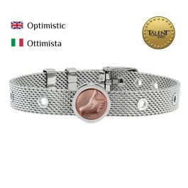 Pulsera Unisex Optimistic Talent Jewels TJA-5-13-02-1-235 Plateado