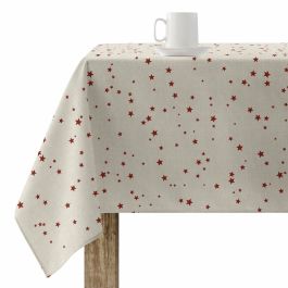 Mantel resinado antimanchas Belum Merry Christmas Beige 180 x 200 cm