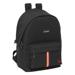El Ganso Mochila Doble para Portátil 15,6" + USB Basics Black 31x44x18 cm Precio: 35.88376. SKU: B17BAEFDJB