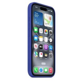 APPLE iPhone 16 - Funda de silicona con MagSafe - Ultramar APPLE iPhone 16 - Funda de silicona con MagSafe - Ultramar