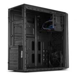 NOX Coolbay RX Caja PC Negra ATX Micro ATX, Chasis de Ordenador con Rejilla Frontal y Ventilador 120mm NOX Coolbay RX Caja PC Negra ATX Micro ATX, Chasis de Ordenador con Rejilla Frontal y Ventilador 120mm