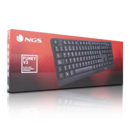 Teclado NGS NGS-KEYBOARD-0344 Negro Teclado NGS NGS-KEYBOARD-0344 Negro