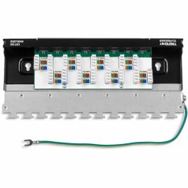 Patch Panel 8 Puertos UTP Categoría 6 Trendnet TC-P08C6AS Patch Panel 8 Puertos UTP Categoría 6 Trendnet TC-P08C6AS