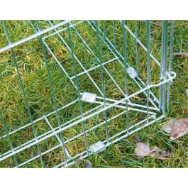 Kerbl 4018653943786 Recinto exterior para roedores - Antiescape - 180 x 90 x 75 cm