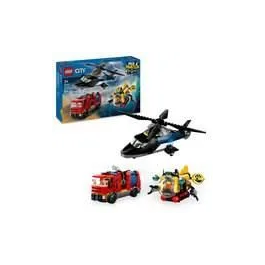 Lego 60462 City Helicóptero, camión de bomberos y submarino modular - Juguete para niños de 7 años Precio: 73.78999991. SKU: B16A4QDZ8C