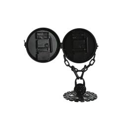 Reloj Sobremesa Loft DKD Home Decor Negro Plateado 17 x 33 x 18 cm Reloj Sobremesa Loft DKD Home Decor Negro Plateado 17 x 33 x 18 cm
