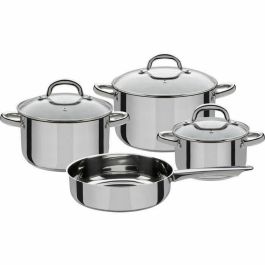 GSW Montreal Batería de Cocina 7 Piezas Acero Inoxidable 18/10 para Inducción: Ollas 16, 20, 24 cm y Sartén 24 cm Precio: 91.50000035. SKU: B166KEYA3G