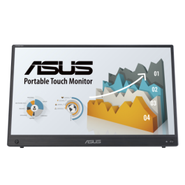 ASUS ZenScreen MB16AHT 39,6 cm (15.6") 1920 x 1080 Pixeles Full HD Pantalla táctil Negro ASUS ZenScreen MB16AHT 39,6 cm (15.6") 1920 x 1080 Pixeles Full HD Pantalla táctil Negro