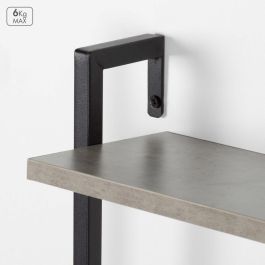 Perchero Max Home Hierro Madera MDF (4 Unidades)