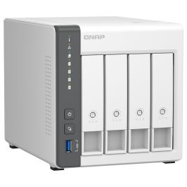 Qnap NAS TS-433-4G Torre Servidor 4 Bahías 3.5"/2.5" 4GB RAM 2.5GbE para Sincronizar y Compartir Archivos y Datos Privado