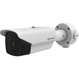 Hikvision Cámara Térmica IP Bullet DS-2TD2637T-3/35C 384x288 35mm IP67 12/24V/PoE Medicion Temperatura Audio Alarma Precio: 2383.89000025. SKU: B12D9T9L8M