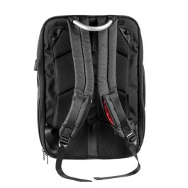 Mars Gaming MB2 Mochila para portátil 17.3 Pulgadas Antirrobo TSA USB Impermeable con Múltiples Bolsillos