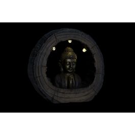 Figura Oriental DKD Home Decor Dorado Marron 13 x 40 x 40 cm (2 Unidades) Figura Oriental DKD Home Decor Dorado Marron 13 x 40 x 40 cm (2 Unidades)