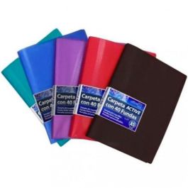 Office Box Carpeta 40 Fundas A5 Active Personalizables Tapas Flexibles Colores Supra Precio: 2.95000057. SKU: B1KBL63YH8