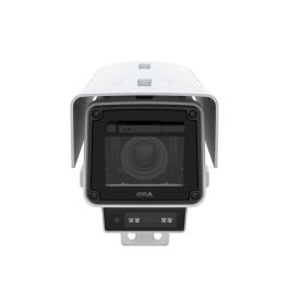 Axis Cámara IP Q1656-LE Box Outdoor 4MP 3.9-10mm IR50 WDR IK10 IP66 IP67 con carcasa de exterior y Deep Learning